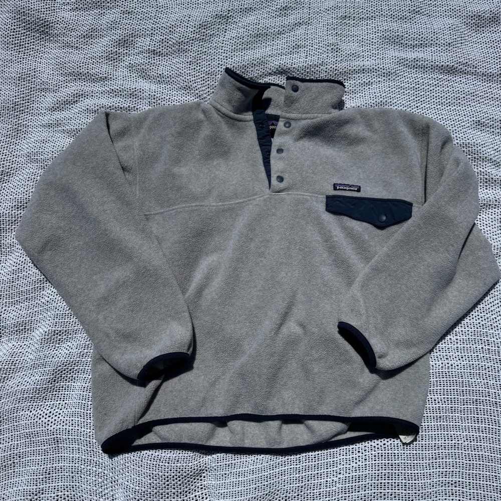 Patagonia Synchilla Charcoal/Navy Fleece